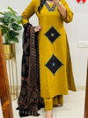 Kf 10 Rayon Slub Fancy Kurti With Bottom Dupatta Wholesale Suppliers In Mumbai
